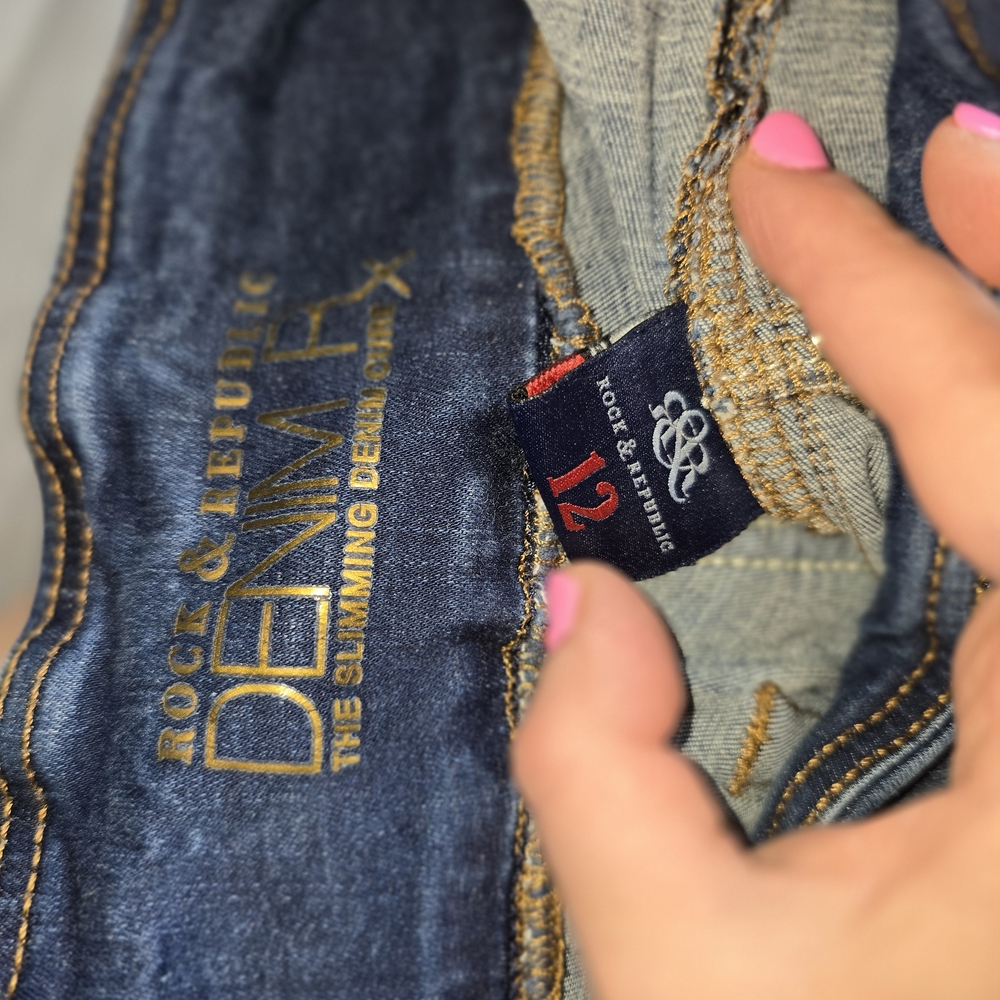 Rock & Republic Women's Blue Jeggings